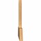 Ekena Millwork Portland Smooth Timber Gable Bracket, Western Red Cedar, 60"W x 20"H x 1 1/2"D x 5 1/2"F, 8/12 Pitch GBW060X20X0206POR00SWR - alternate 4